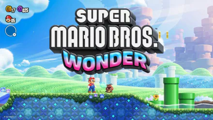 video game Super Mario Bros. Wonder HD Desktop Wallpaper | Background Image