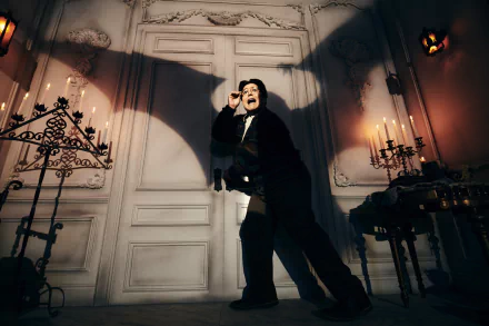 Harvey Guillén TV Show What We Do in the Shadows HD Desktop Wallpaper | Background Image