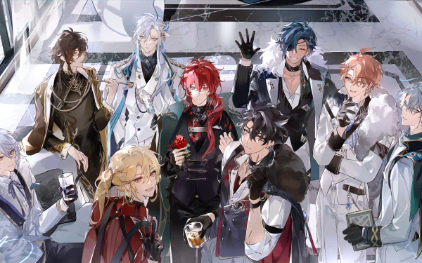 Zhongli (Genshin Impact) Neuvillette (Genshin Impact) Diluc (Genshin Impact) Kaeya (Genshin Impact) Tartaglia Childe (Genshin Impact) video game Genshin Impact HD Desktop Wallpaper | Background Image