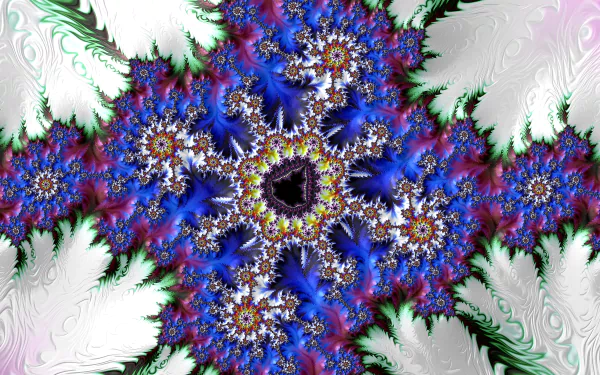  8k Trippy Psychedelic Fractal Wallpaper