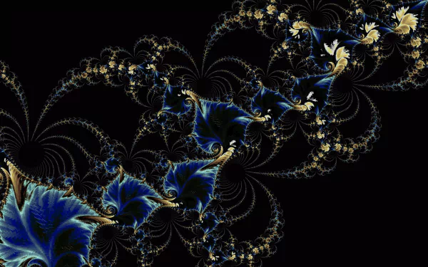  8k Trippy Psychedelic Fractal Wallpaper