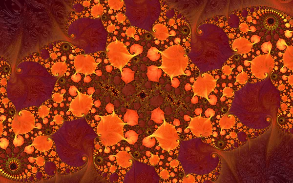  8k Trippy Psychedelic Fractal Wallpaper