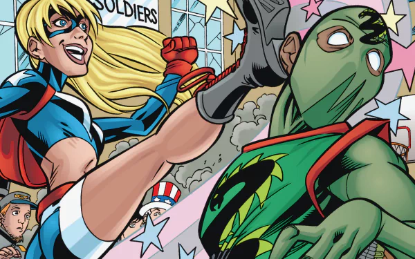 Comic Stargirl HD Desktop Wallpaper | Background Image