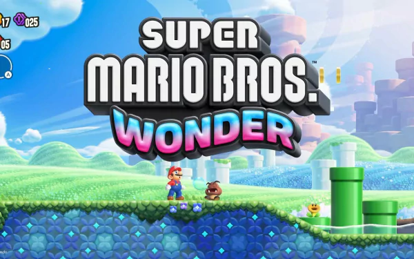 video game Super Mario Bros. Wonder HD Desktop Wallpaper | Background Image