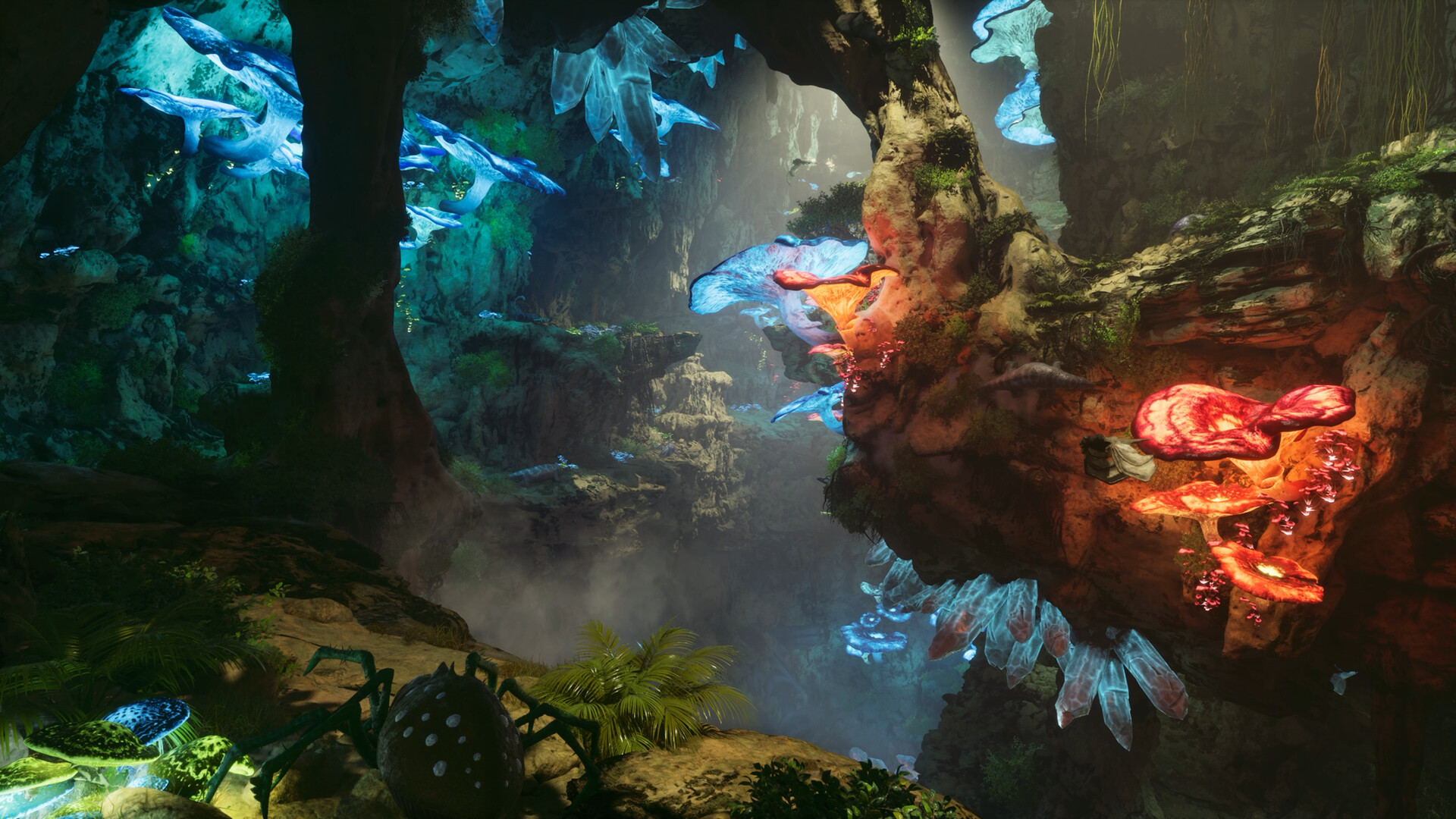 ARK: Survival Ascended - Mystical Cave HD Wallpaper