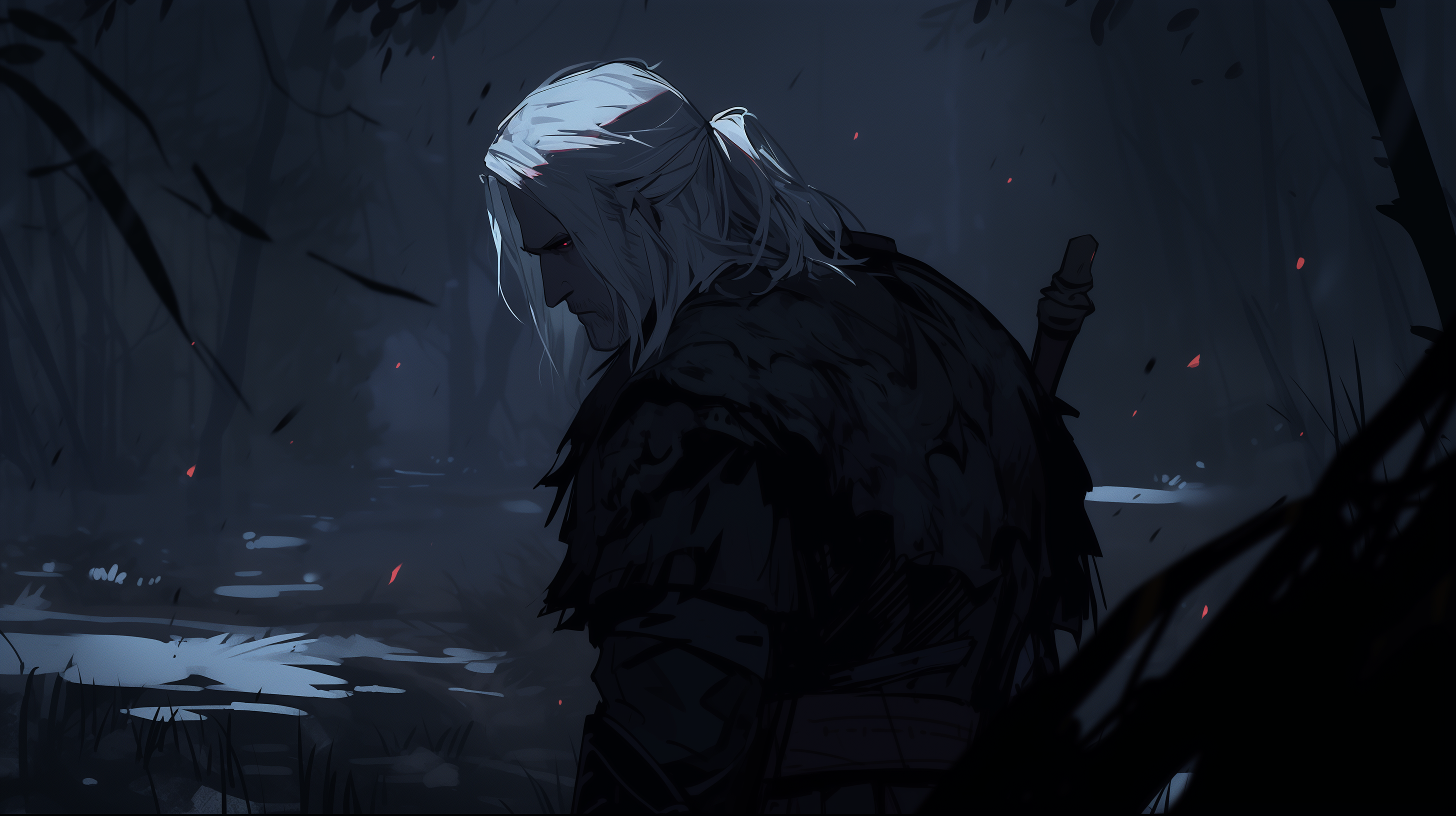 Witcher 1 Upscaled 4k Wallpaper : r/witcher