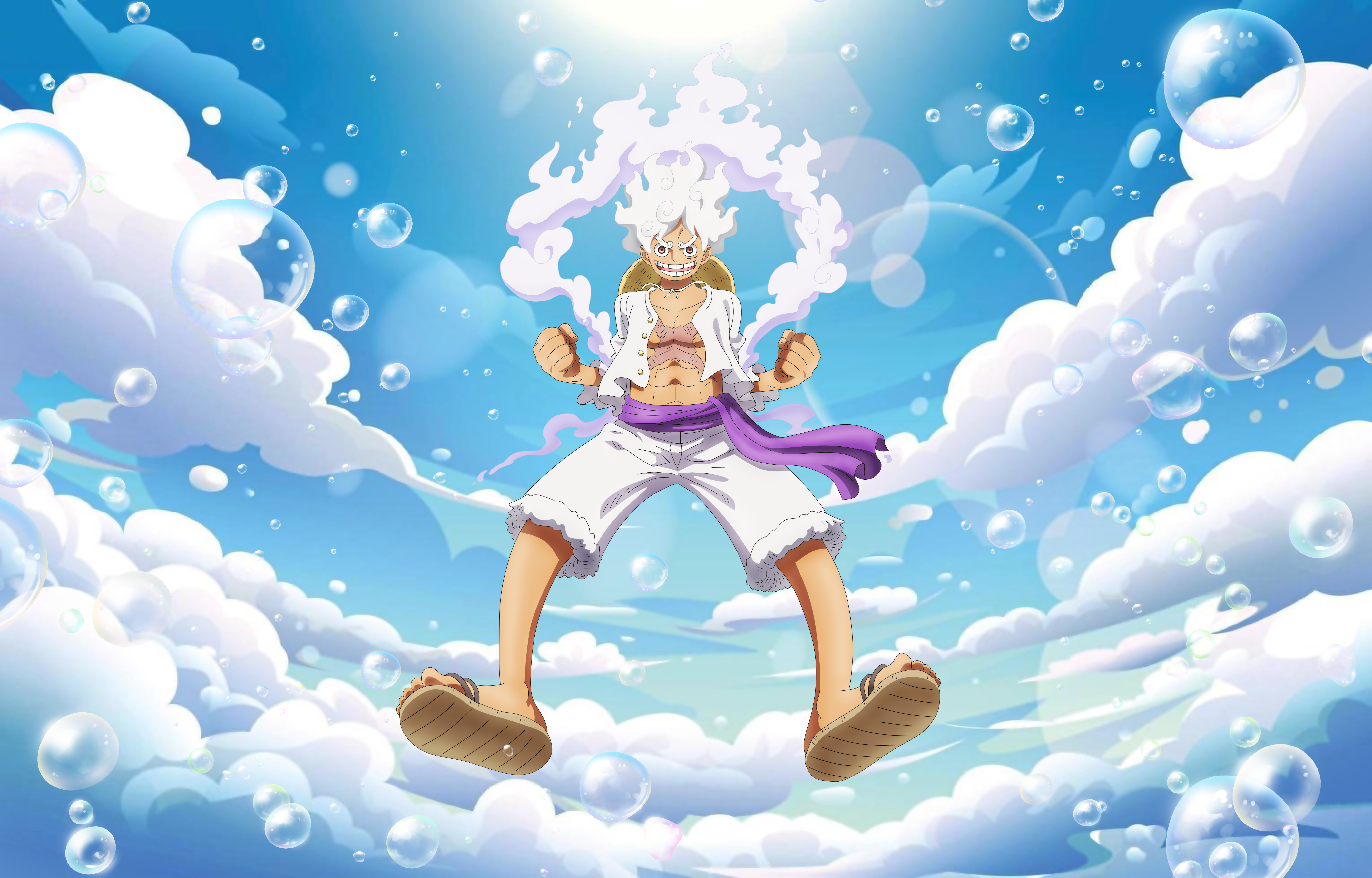 Best Luffy Gear 5 Wallpapers for Phone - ForMyAnime