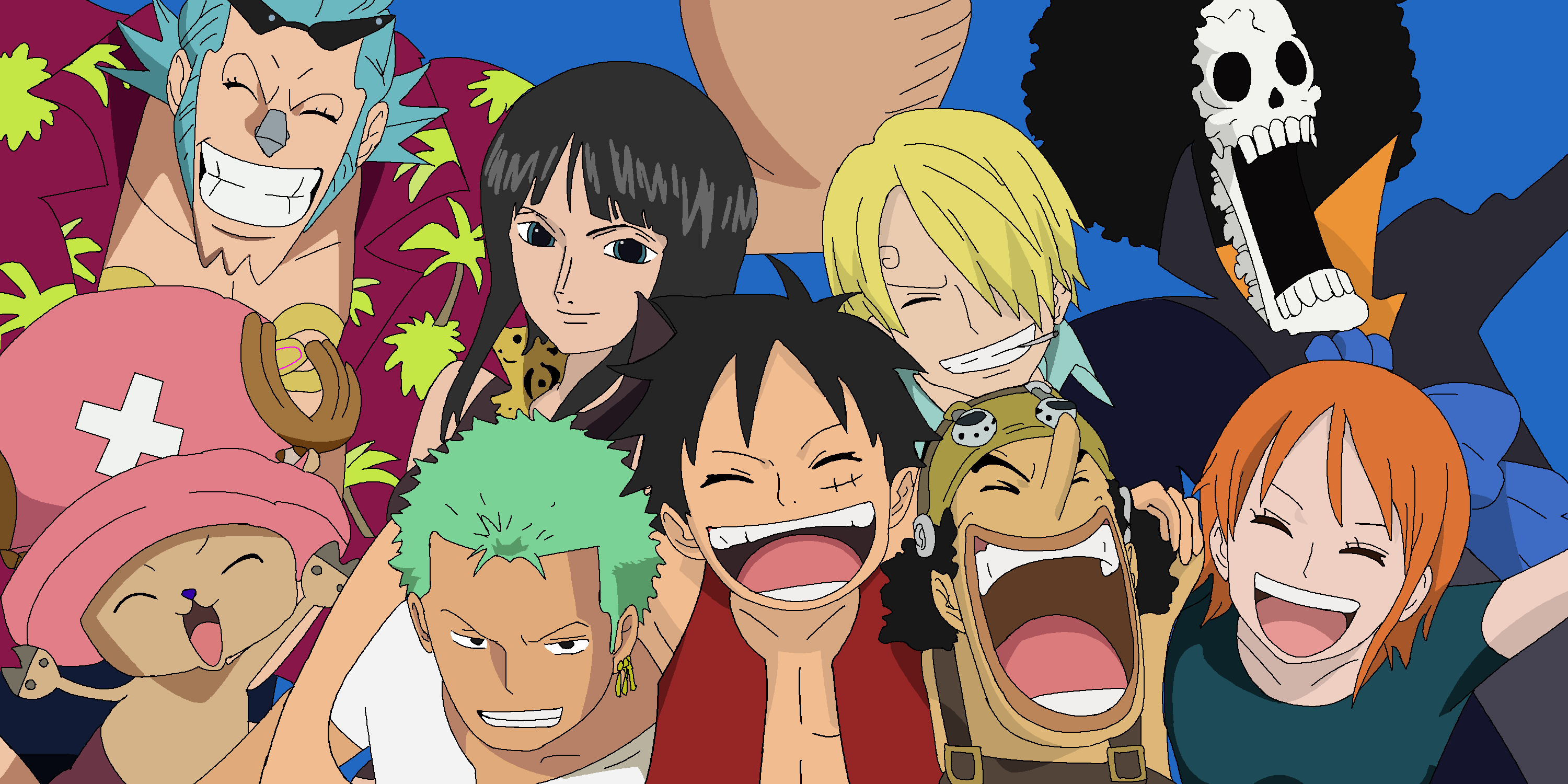 Download Monkey D. Luffy Roronoa Zoro Nami (One Piece) Usopp (One Piece ...