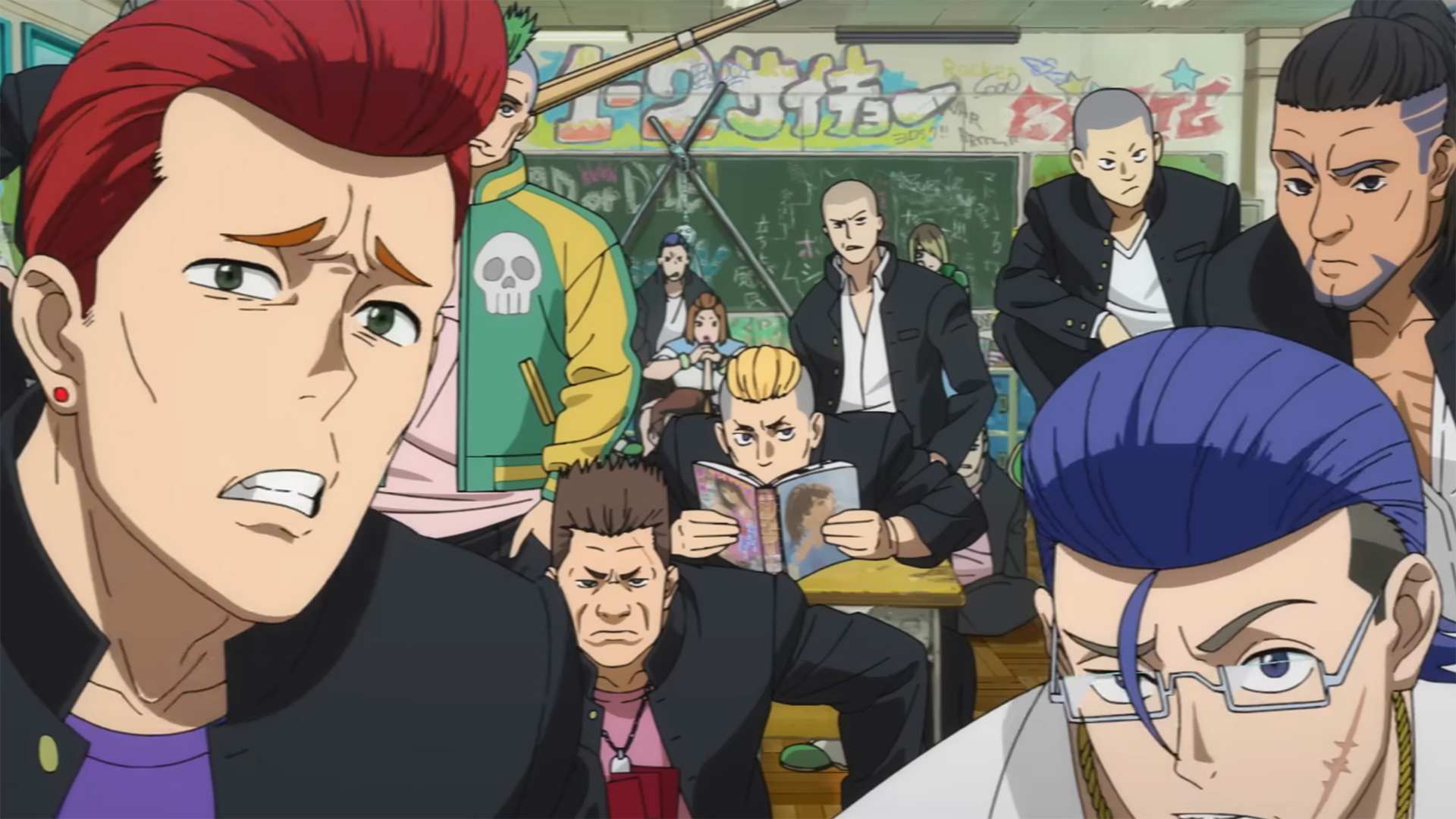 Bucchigiri Anime Duo HD Wallpaper