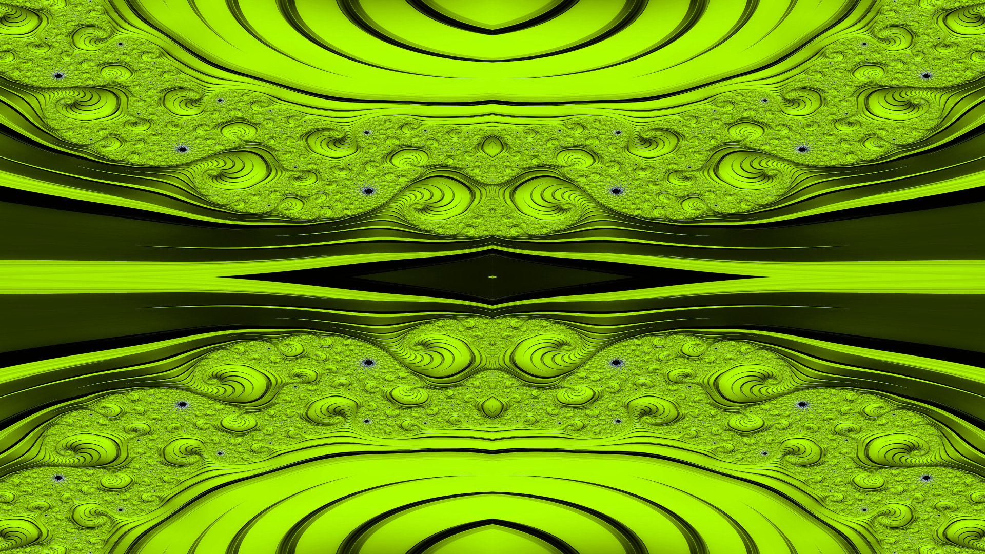 Trippy Psychedelic Fractal 4k Desktop Wallpaper by Dr-Pen