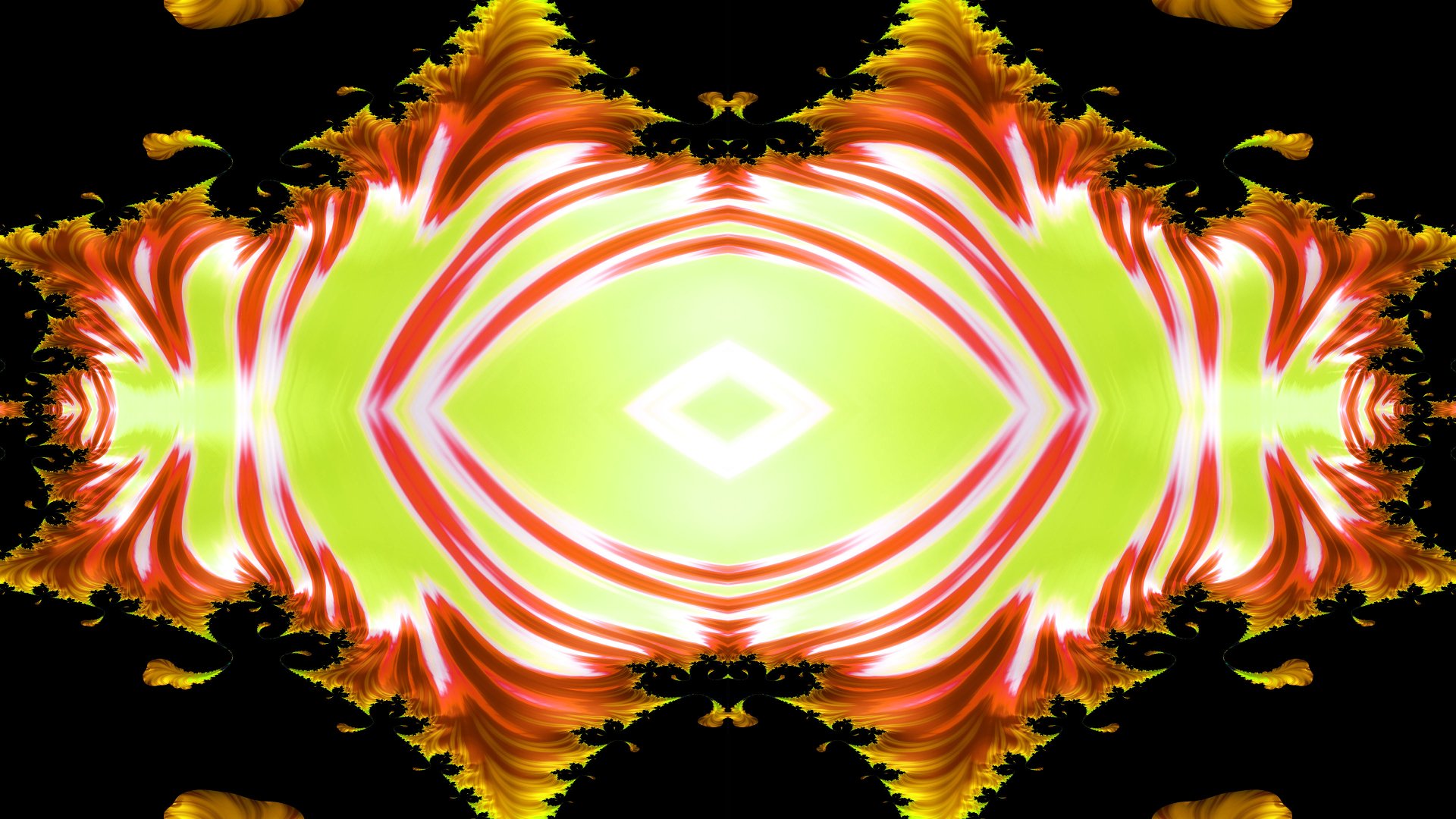 Trippy Psychedelic Fractal 4k Desktop Wallpaper by Dr-Pen