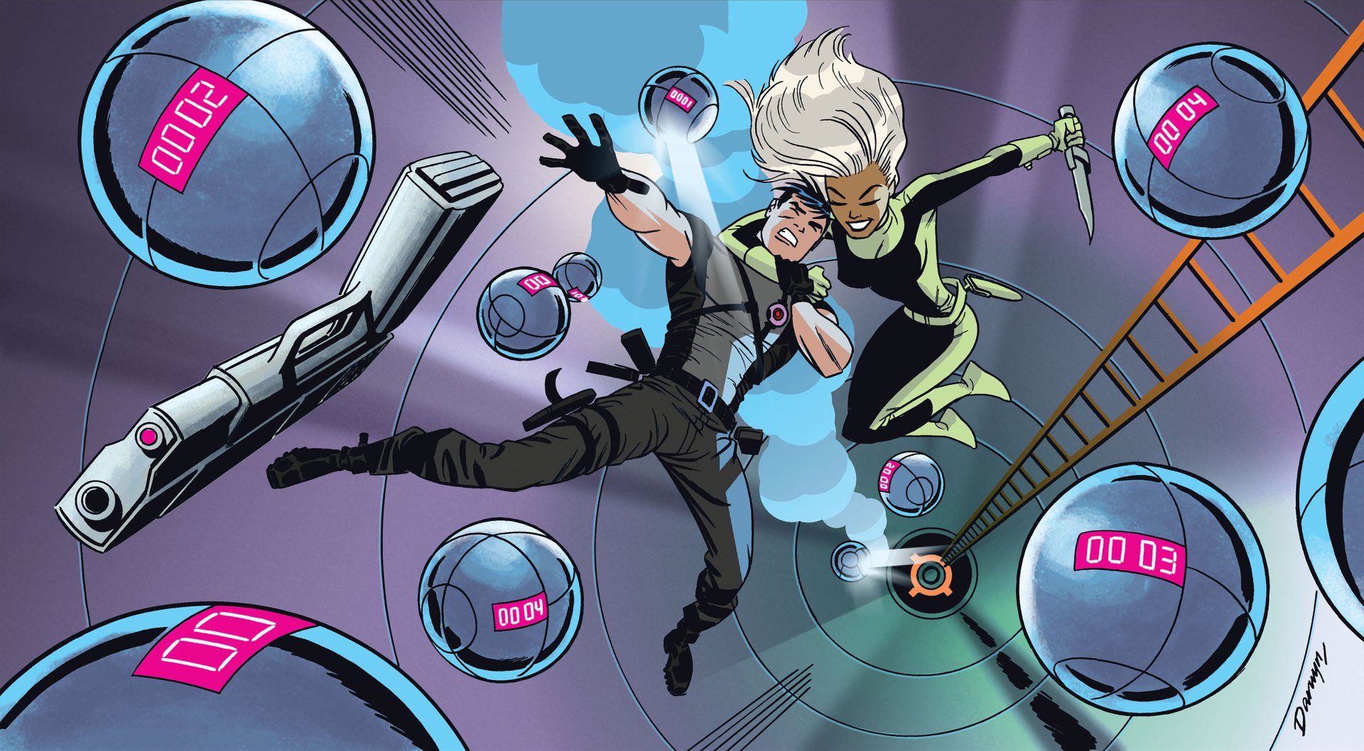 Download Comic Grayson 4k Ultra HD Wallpaper by Darwyn Cooke