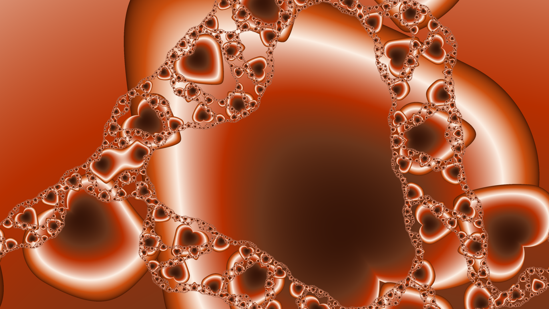 Trippy Psychedelic Fractal Wallpaper by Dr-Pen