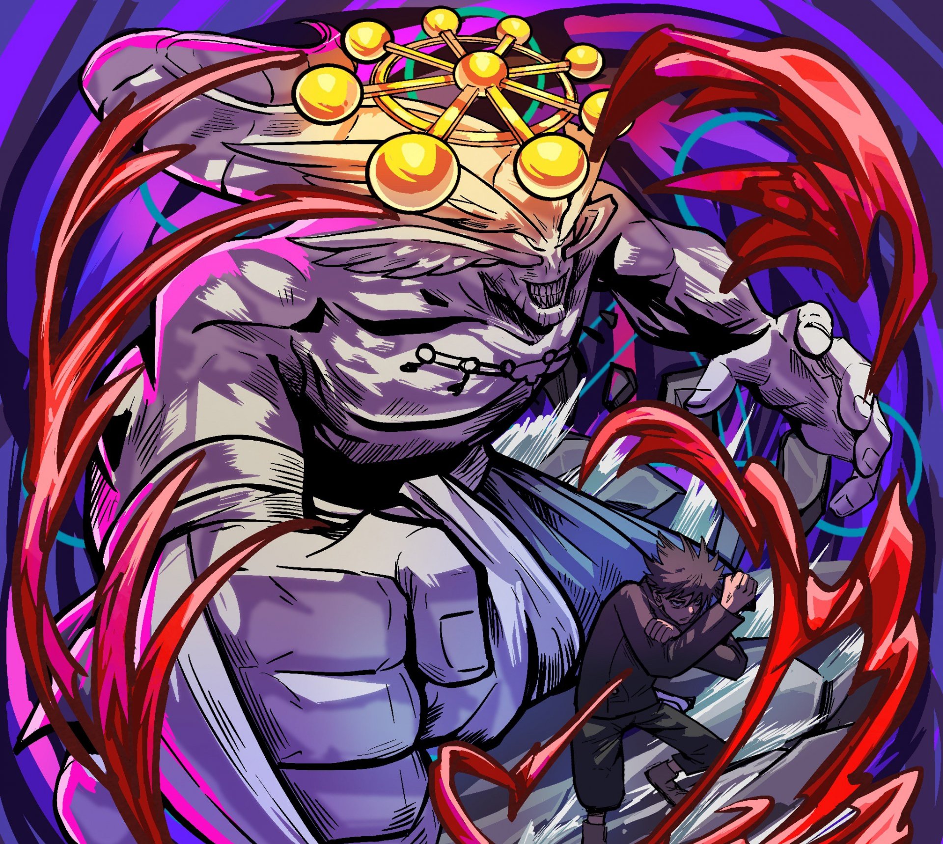 Download Mahoraga (Jujutsu Kaisen) Megumi Fushiguro Anime Jujutsu