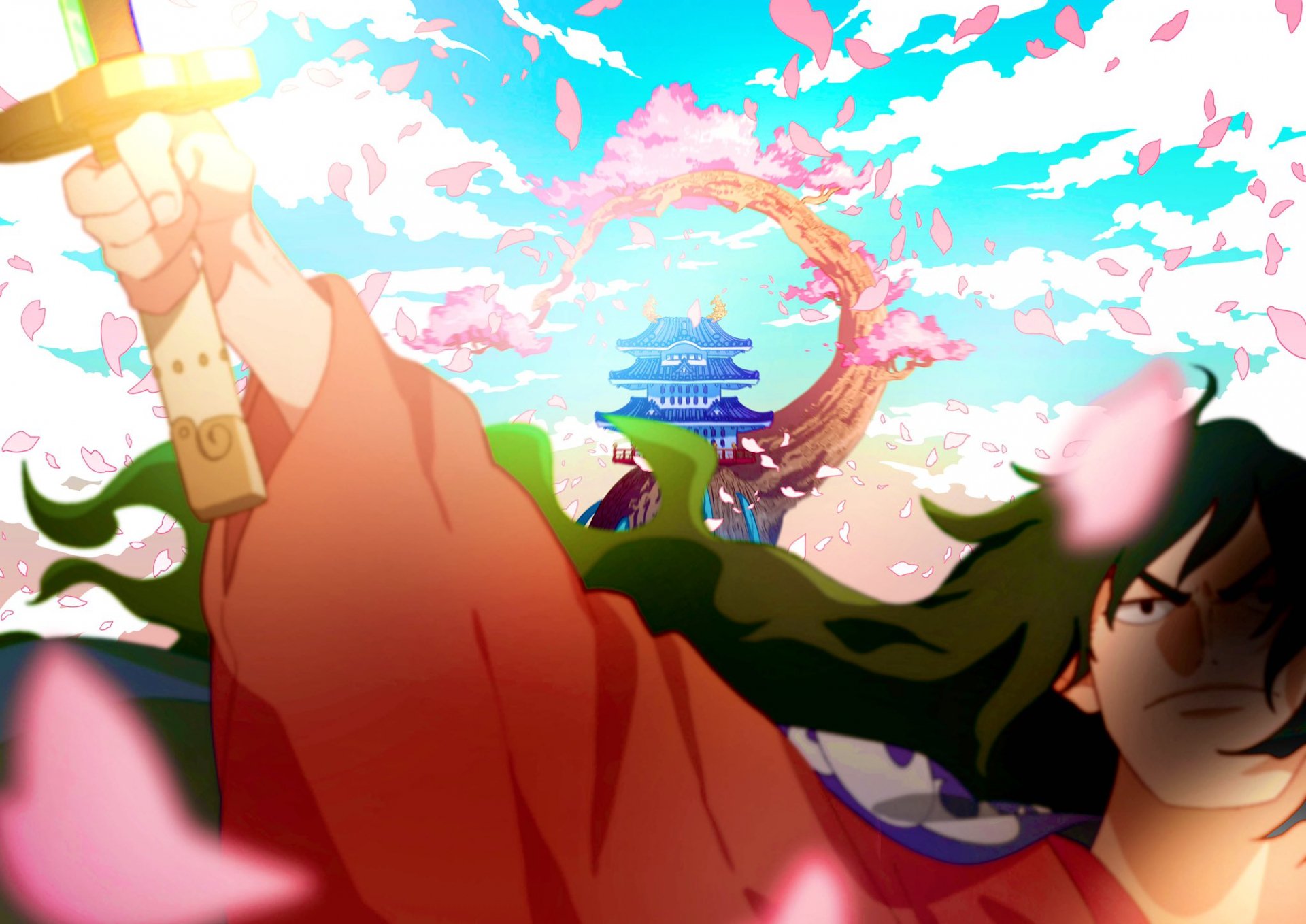 Download Kozuki Momonosuke Anime One Piece HD Wallpaper by 本郷うに