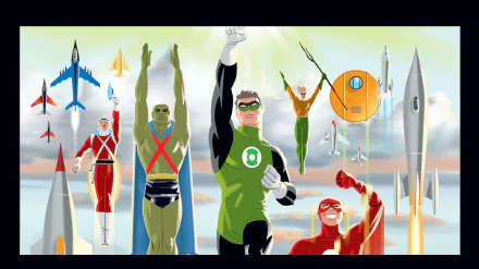 movie Justice League: The New Frontier HD Desktop Wallpaper | Background Image