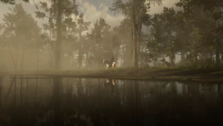  Red Dead Redemption 2 Sunset in the bayou