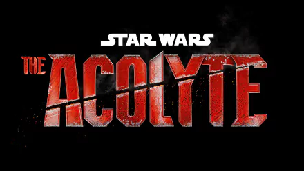 Star Wars: The Acolyte (2024) TV show logo in HD desktop wallpaper.