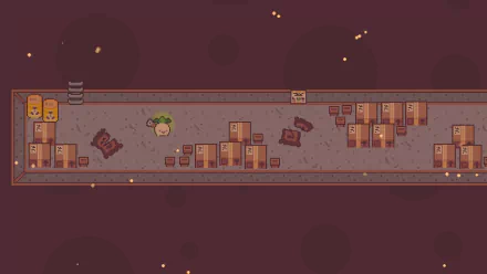 HD Wallpaper of Turnip Boy Commits Tax Evasion Video Game with Character and Office Scene for Desktop Background