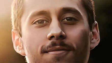 HD Desktop Wallpaper featuring a contemplative man in warm lighting, tagged with music and Canserbero.