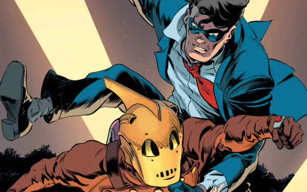 Comic Rocketeer/The Spirit: Pulp Friction HD Desktop Wallpaper | Background Image