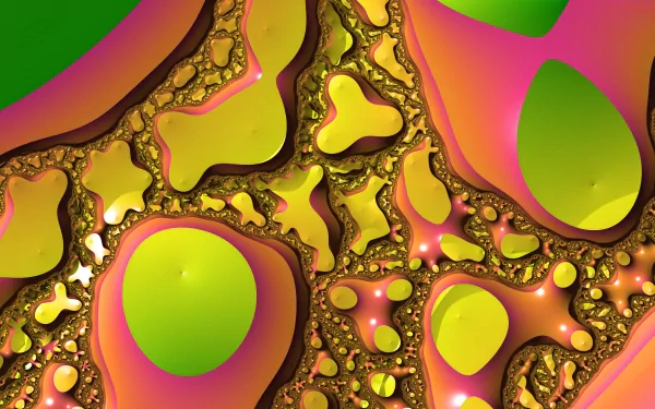  Trippy Psychedelic Fractal Wallpaper