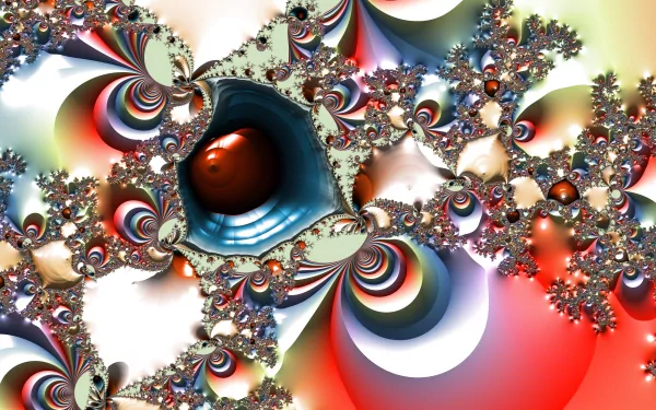  Trippy Psychedelic Fractal Wallpaper