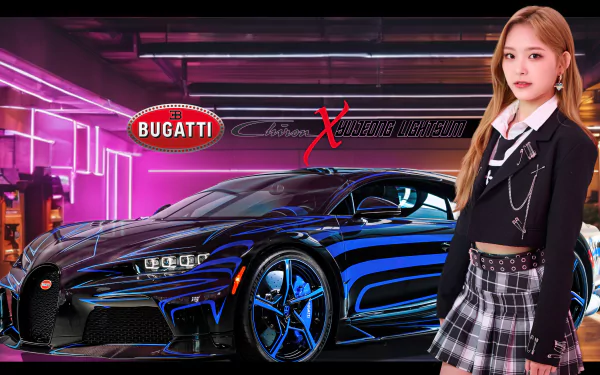  Bugatti Chiron X Yujeong Lightsum