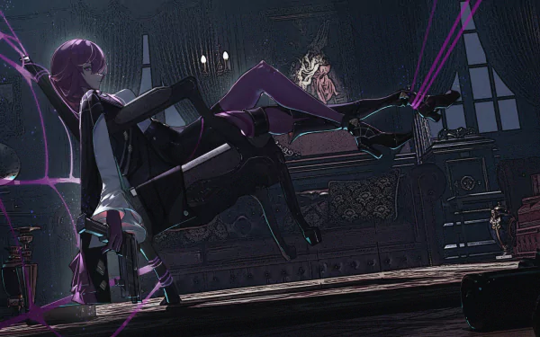 Honkai: Star Rail Kafka (Honkai: Star Rail) HD Desktop Wallpaper | Background Image