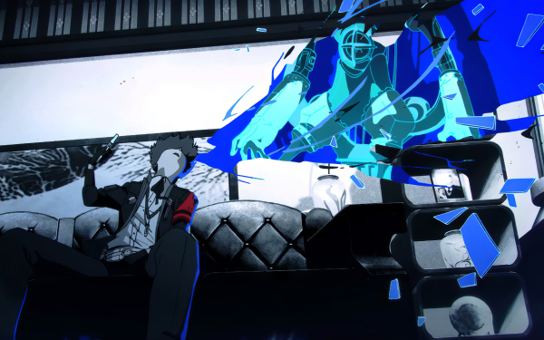 HD wallpaper featuring Persona 3 Reload video game character artwork for desktop background.