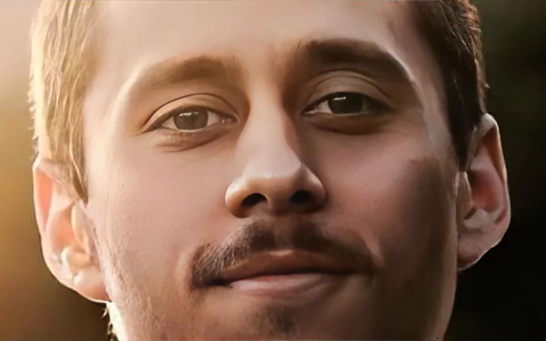 HD Desktop Wallpaper featuring a contemplative man in warm lighting, tagged with music and Canserbero.