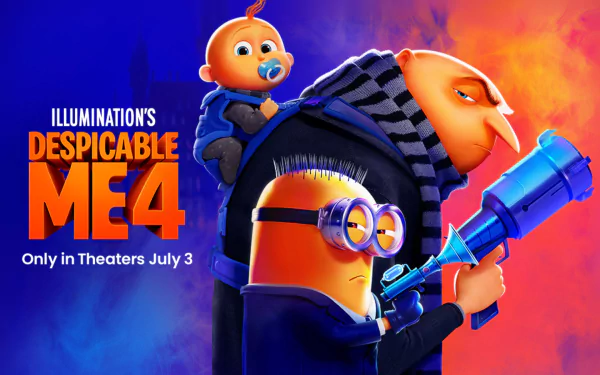 movie Despicable Me 4 HD Desktop Wallpaper | Background Image
