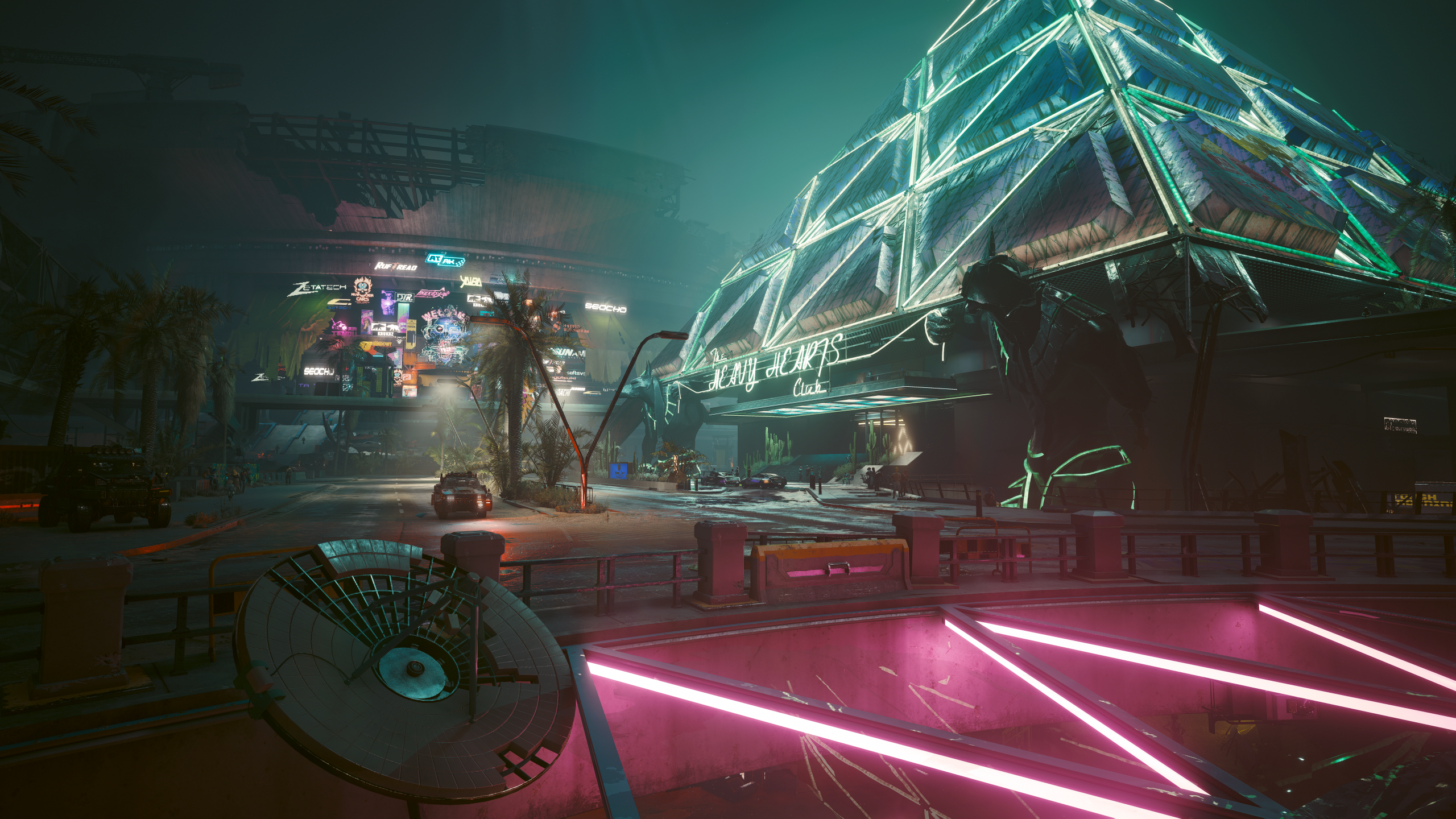 QHD Cyberpunk 2077 Phantom Liberty Wallpaper 2560x1440 by tr1ckt