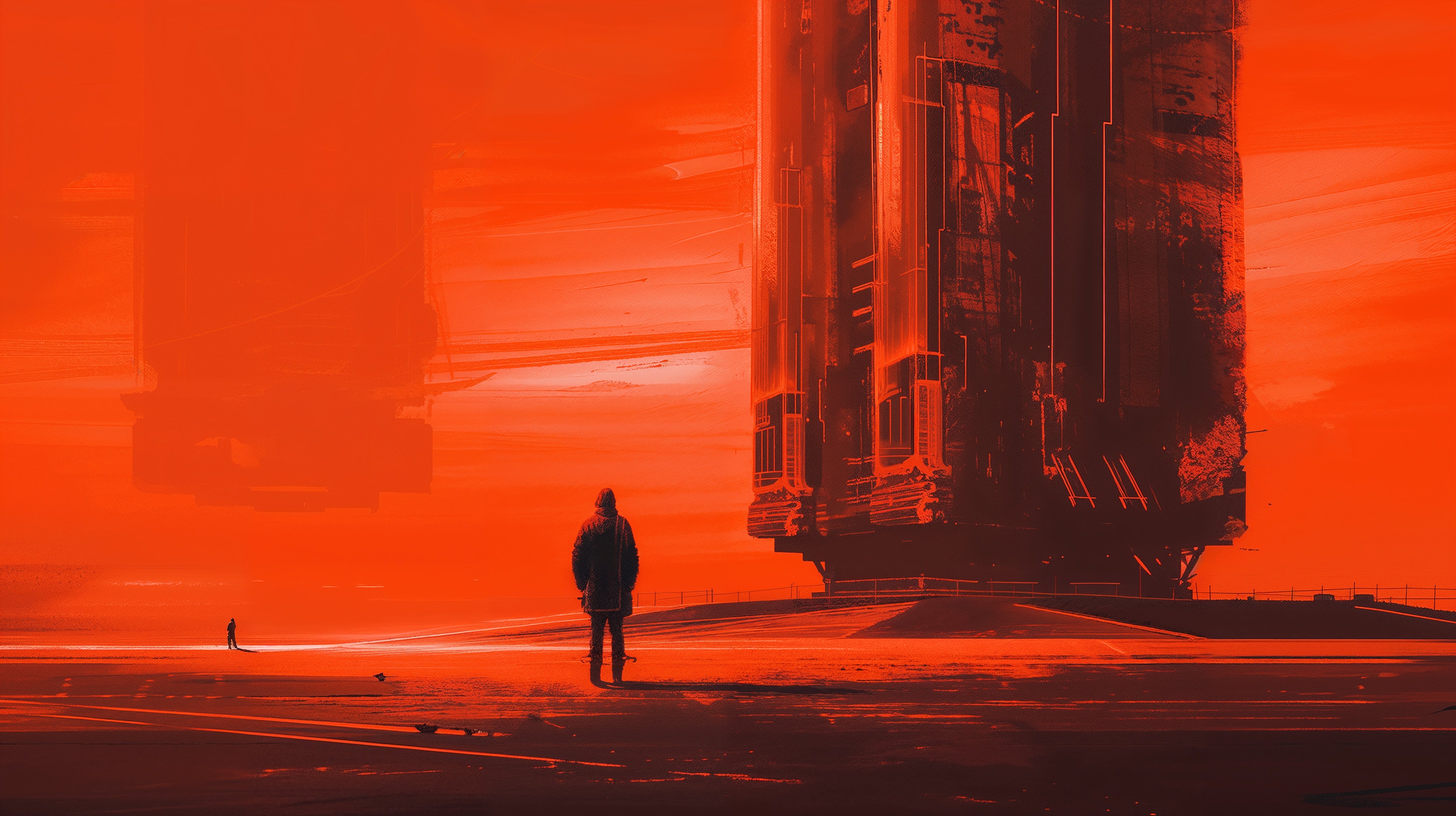 Red Horizon Liftoff by Phaethon 