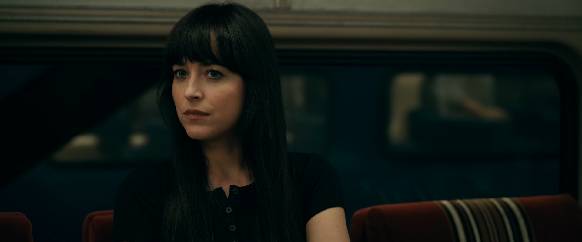 Dakota Johnson in a scene from the Madame Web movie, available as HD desktop wallpaper and background.