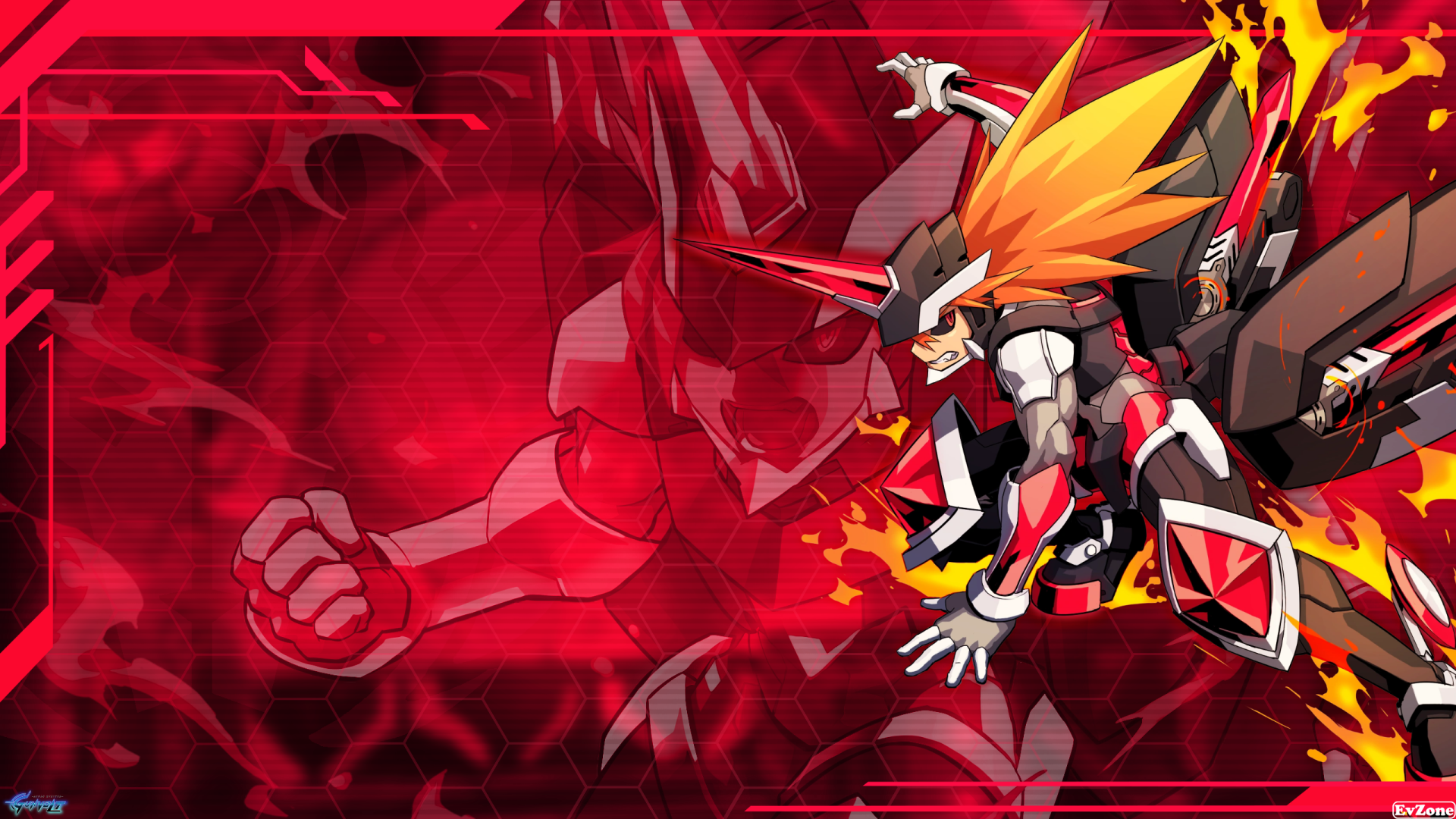 Download Viper (Azure Striker Gunvolt) HD Wallpaper by EvZone
