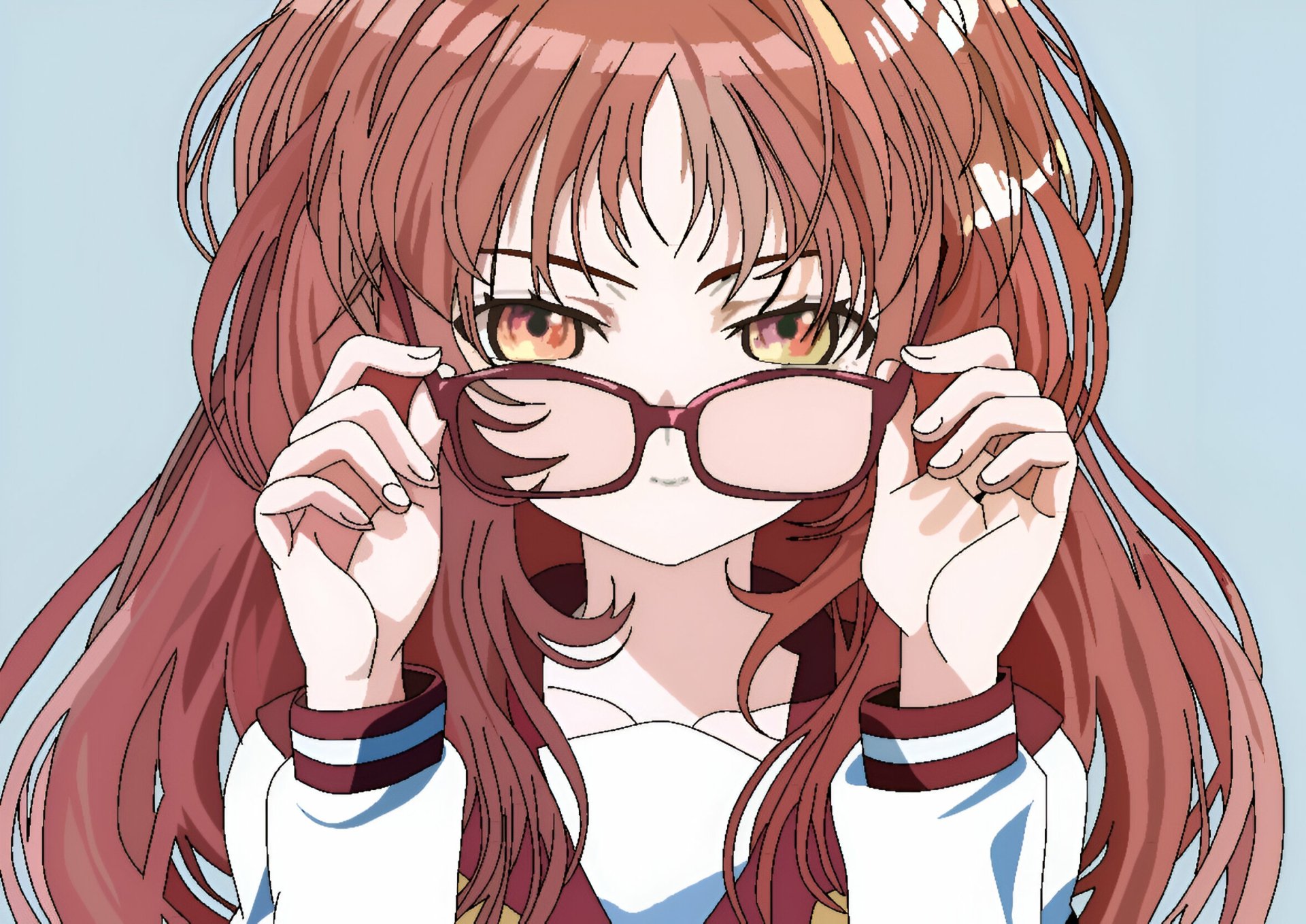 Download Anime The Girl I Like Forgot Her Glasses Ai Mie (The Girl I Like Forgot Her Glasses) HD Wallpaper by 山勝