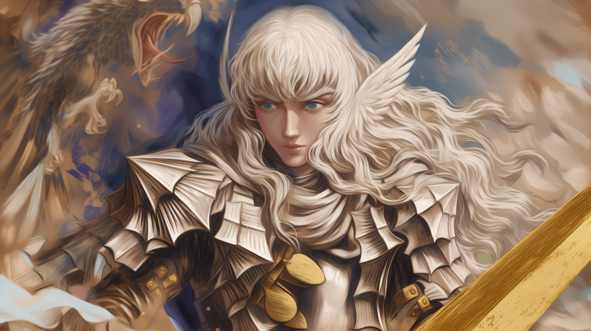 Anime Warriors Guts and Griffith - Berserk HD Wallpaper by patrika ...