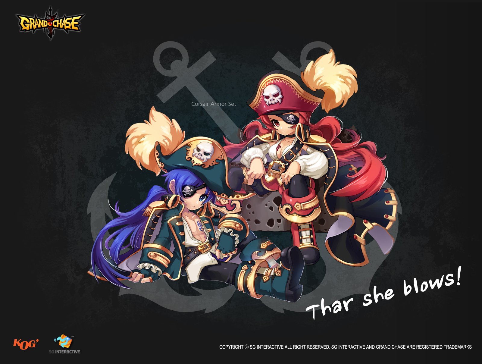 Download Pirate Video Game Grandchase Wallpaper