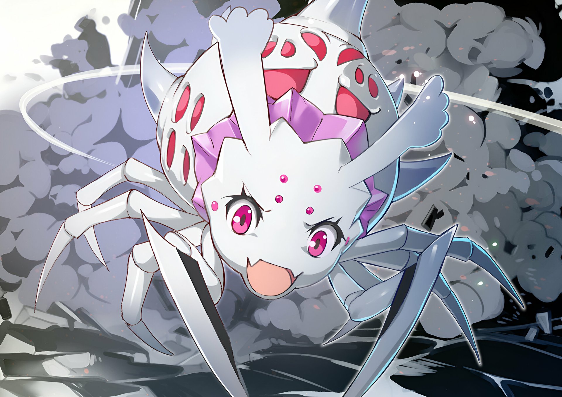 Download Anime So I'm A Spider So What? HD Wallpaper by nyoro