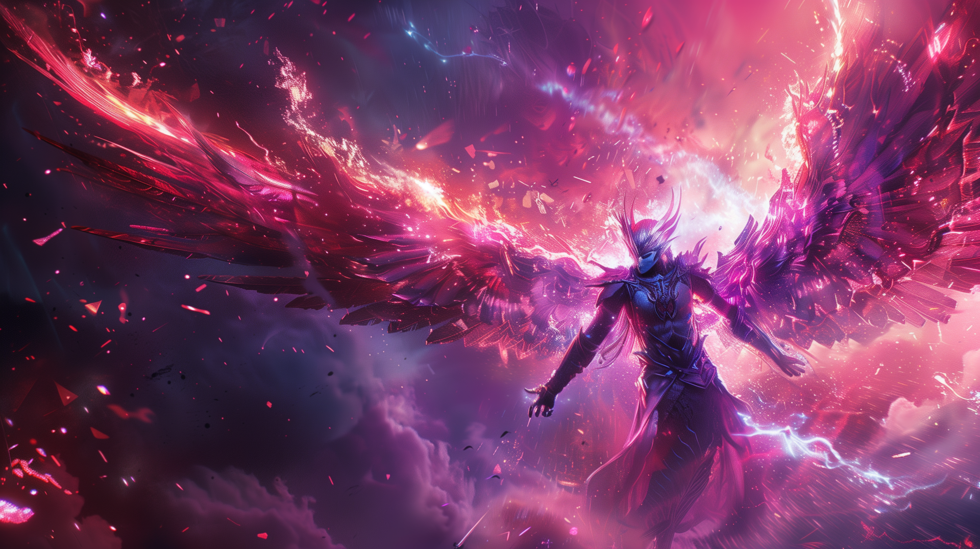 Download Angel Universe AI Art HD Wallpaper