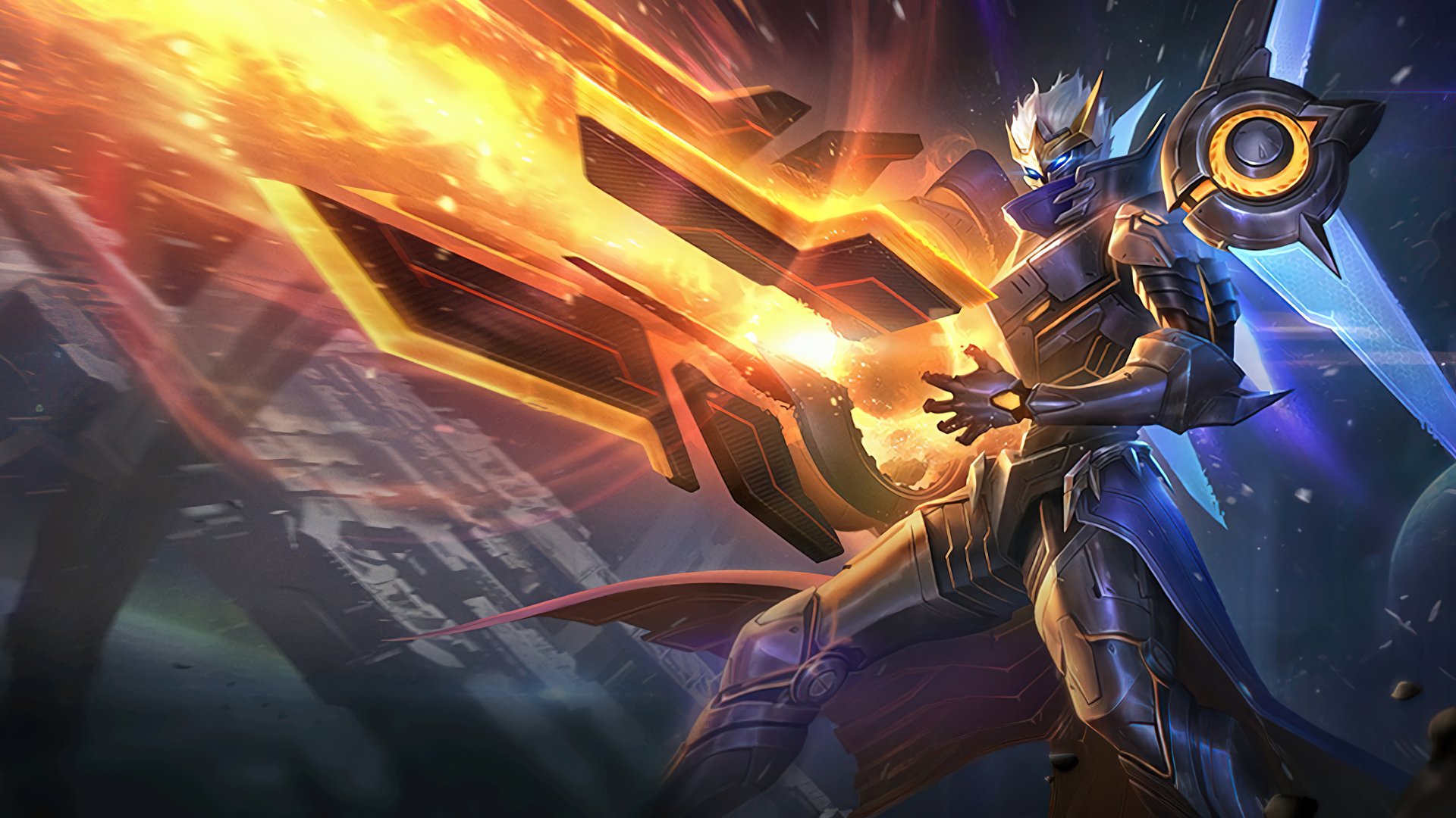 Granger Mobile Legends HD Wallpaper - Dynamic Game Hero Background