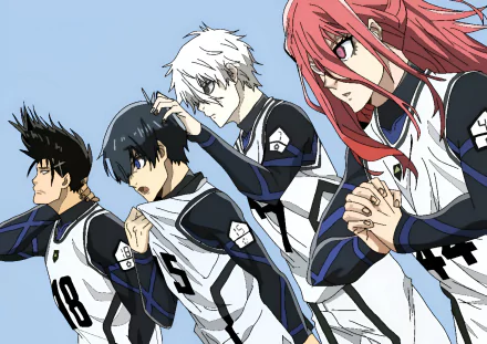 Anime Blue lock HD Desktop Wallpaper | Background Image