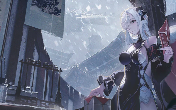 Genshin Impact Shenhe (Genshin Impact) HD Desktop Wallpaper | Background Image