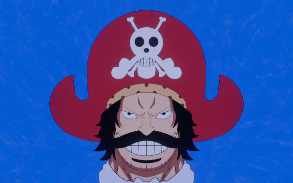 Gol D. Roger from One Piece in vibrant HD desktop wallpaper.