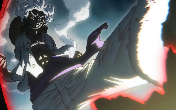  Gear 5 luffy conqueour's Haki