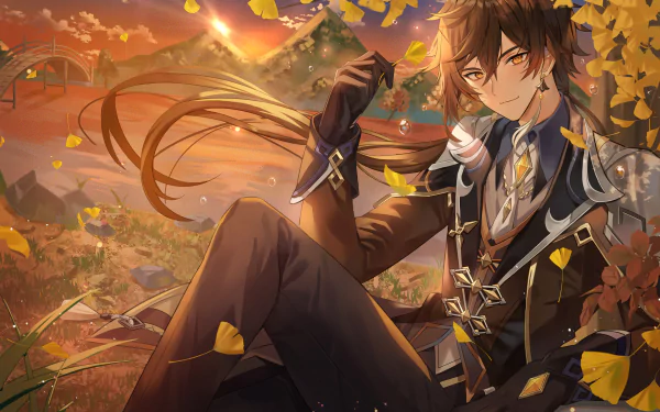 Genshin Impact Zhongli (Genshin Impact) HD Desktop Wallpaper | Background Image