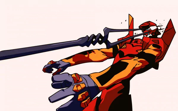 Evangelion Unit-02 Anime End of Evangelion HD Desktop Wallpaper | Background Image