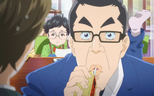 Anime character eating noodles HD desktop wallpaper from Astro Note series.