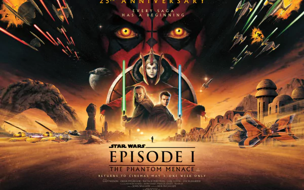 Star Wars: Episode I - The Phantom Menace HD Desktop Wallpaper | Background Image
